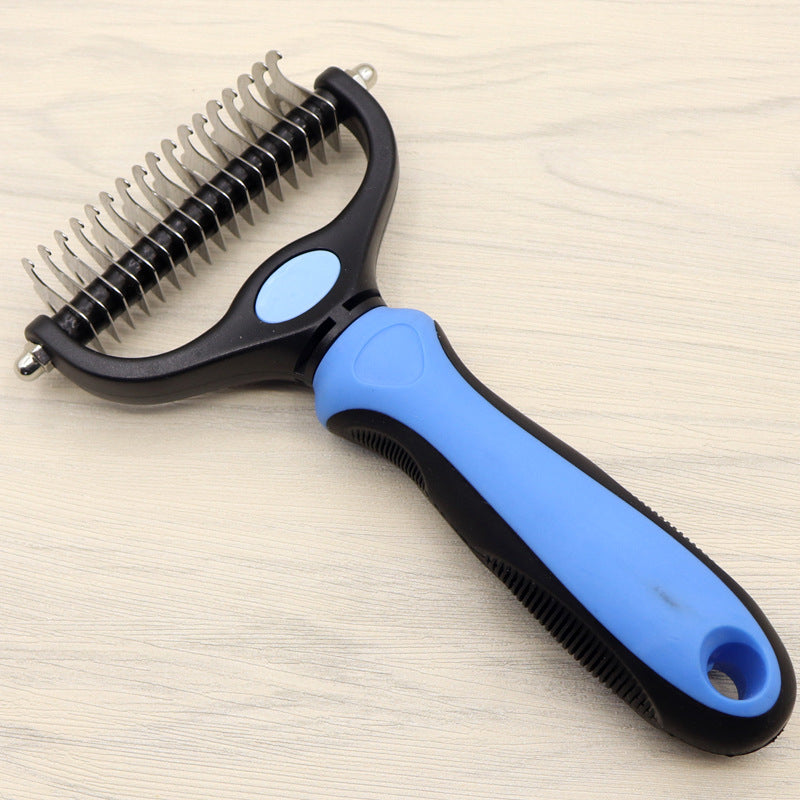 Pet Grooming Tool - Safe Dematting Comb | Chew & Meow
