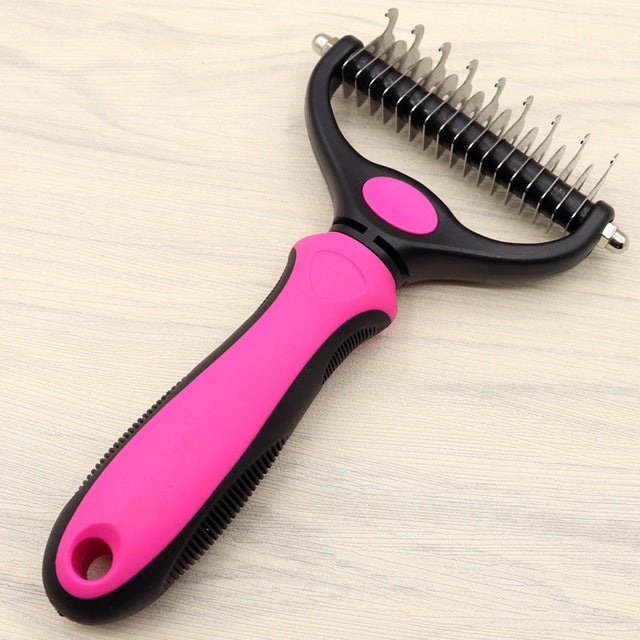Pet Grooming Tool - Safe Dematting Comb | Chew & Meow